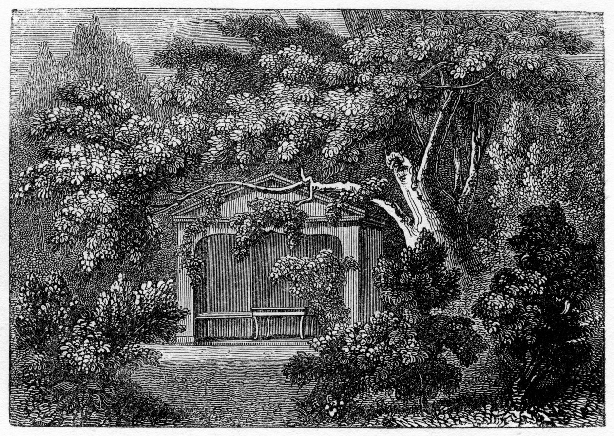 汤姆森诗人壁co室，里士满，萨里，1840年 作者 不明