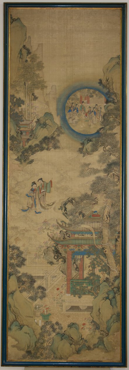 十二个月的节日的三个场景，18世纪末至19世纪初。 作者 不明