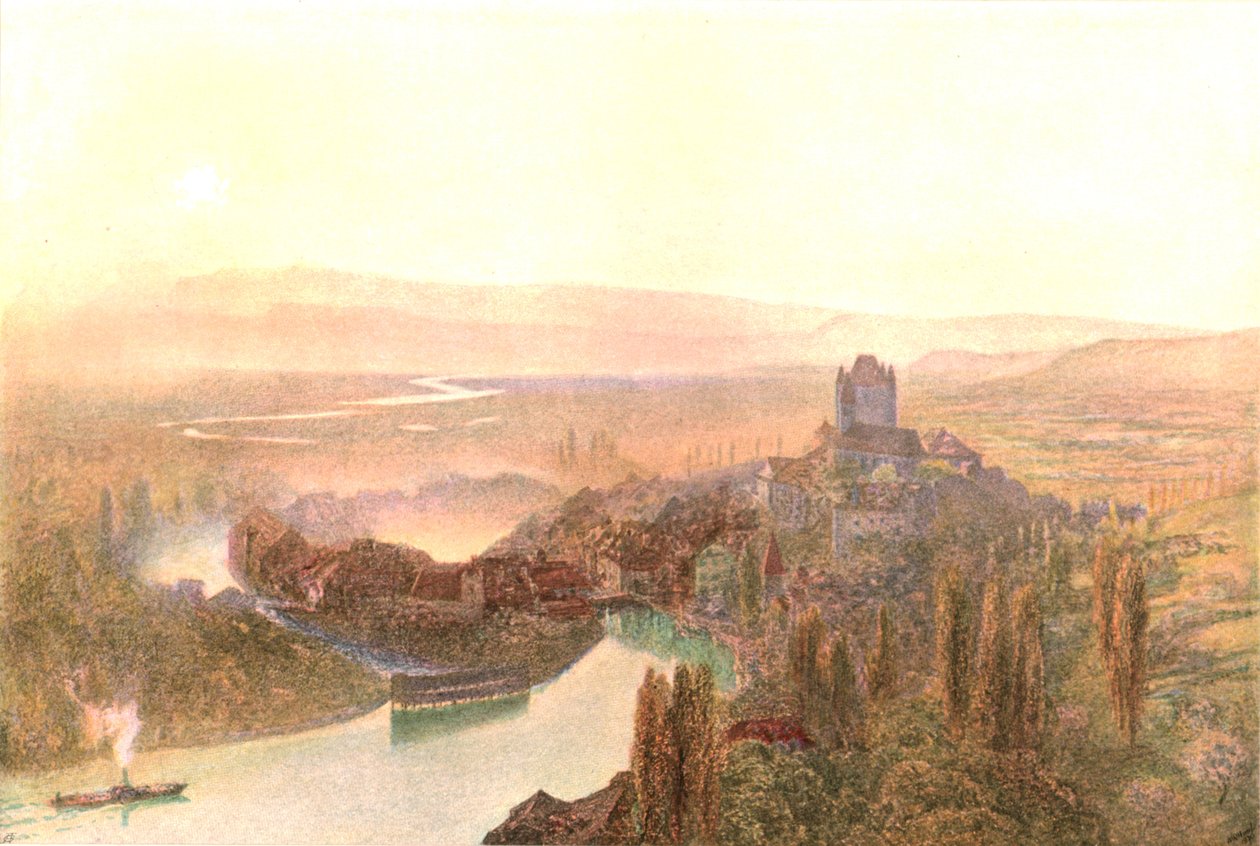 图恩，傍晚，c1870，c1900。 作者 不明