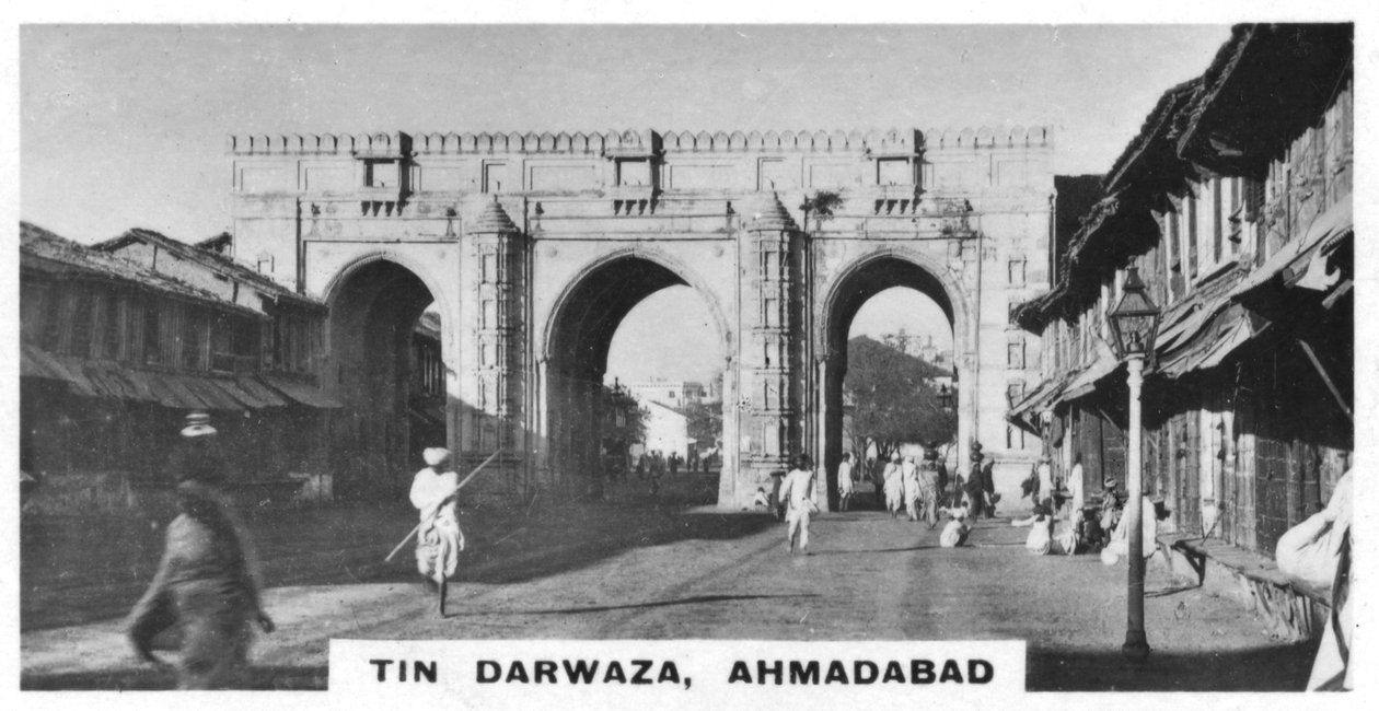 锡·达瓦萨（Tin Darwaza），艾哈迈达巴德（Ahmadabad），古吉拉特邦（Gujarat），印度，c1925年 作者 不明