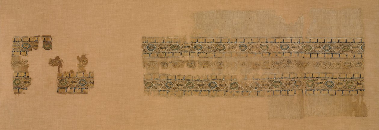 镶有金的提拉子，1094-1110年。 作者 不明