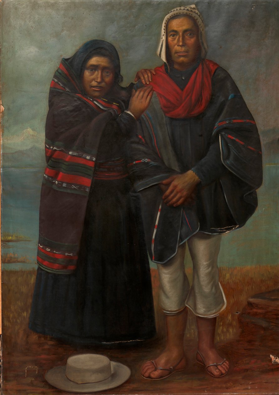 Titica Aymara印第安人，约1890-1892年。 作者 不明