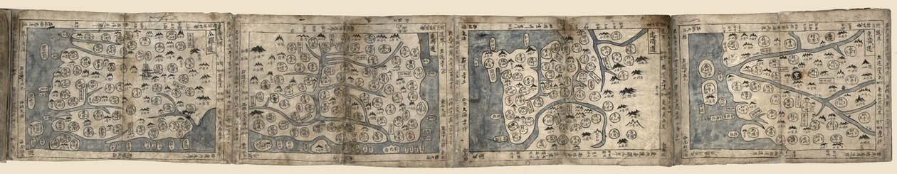 标题来自封面。 叶子首尾相连并折叠成手风琴式。 咸镜道地图背面贴有小标签：文公堂书店。 也可通过美国国会图书馆网站以光栅图像形式获取。 收购控制号 作者 不明