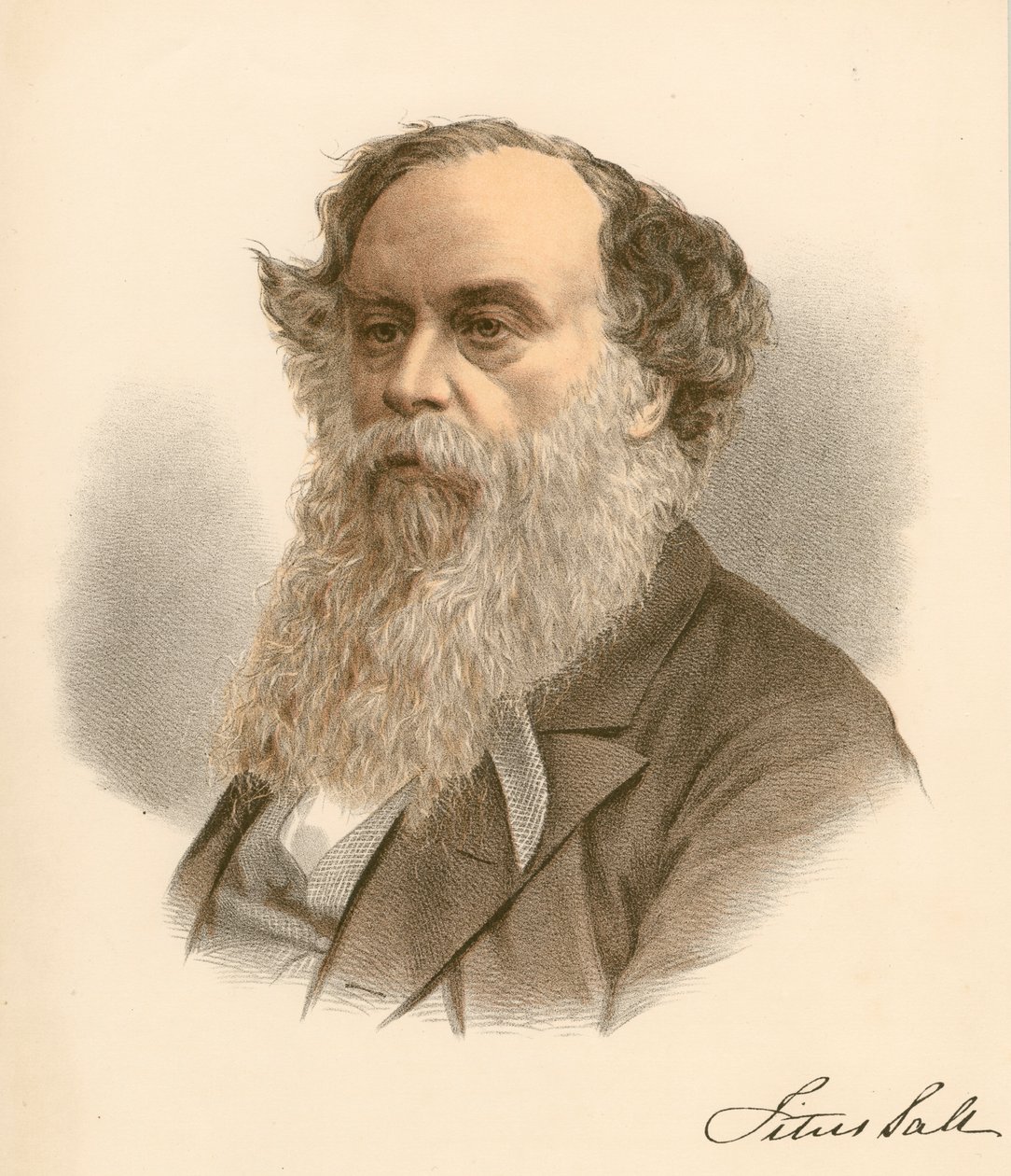 Titus Salt，英国羊毛订书机和实业家，c1880 作者 不明