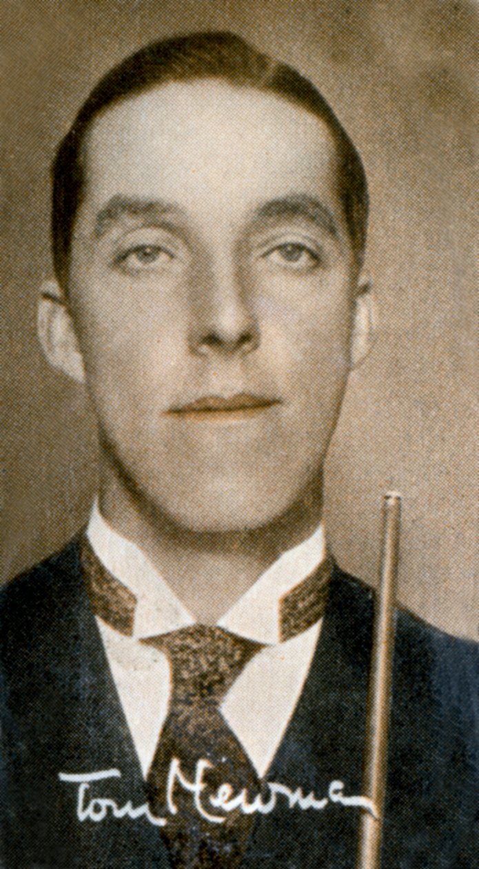 汤姆·纽曼（Tom Newman），台球冠军，1935年 作者 不明