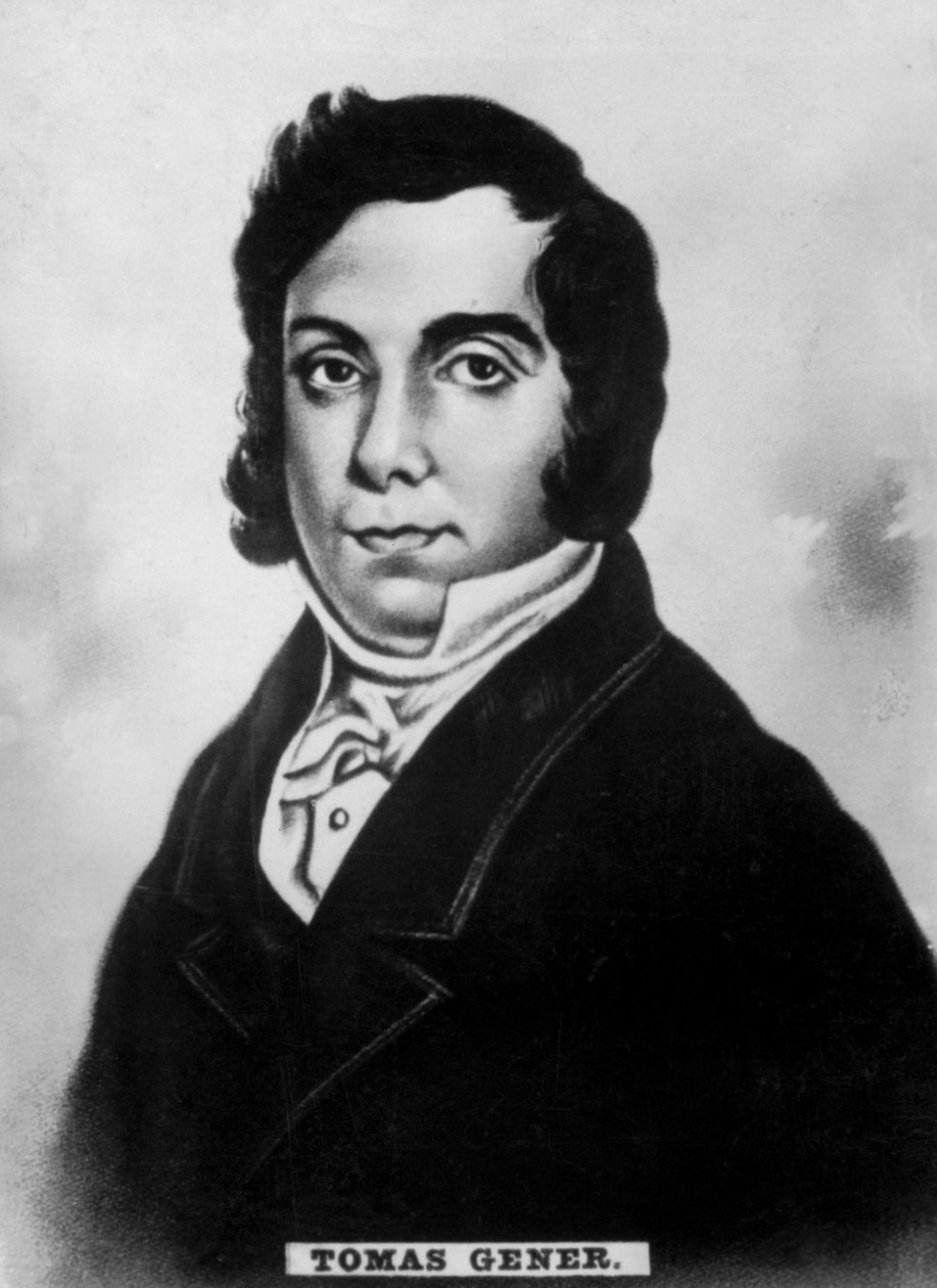 托马斯·吉纳（Tomas Gener），1787-1835年，1920年代 作者 不明