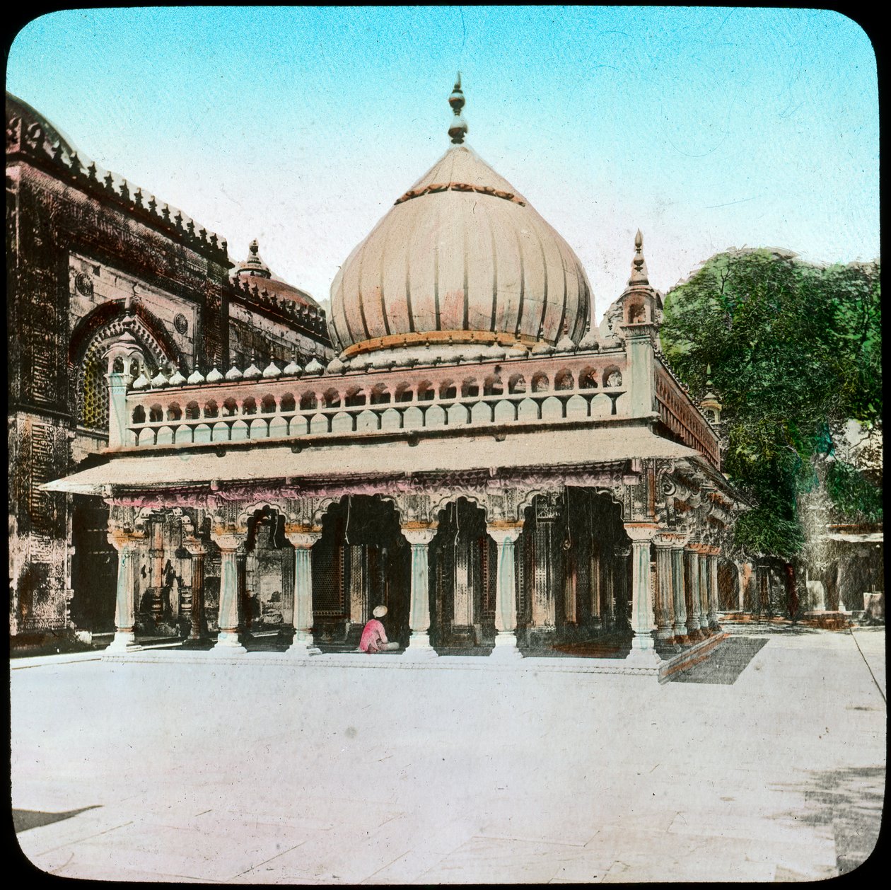 19世纪末或20世纪初，印度德里的Nizamuddin Auliya墓 作者 不明