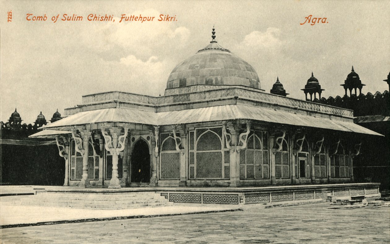 Sulim Chishti墓，Futtehpur Sikri。阿格拉 作者 不明