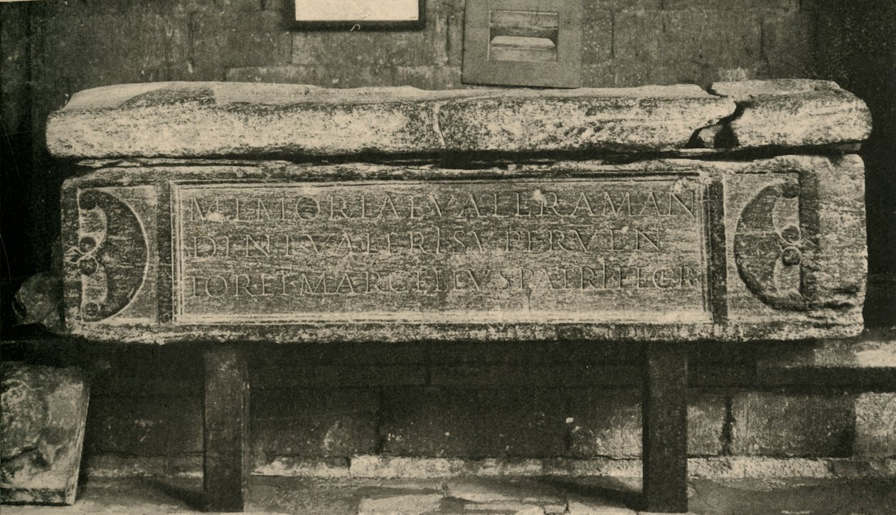 Valerius Amandinus墓，罗马将军，1908年 作者 不明