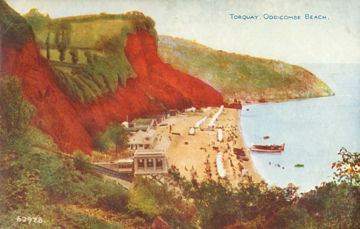 托基（Oddicombe Beach），19世纪末-20世纪初。 作者 不明