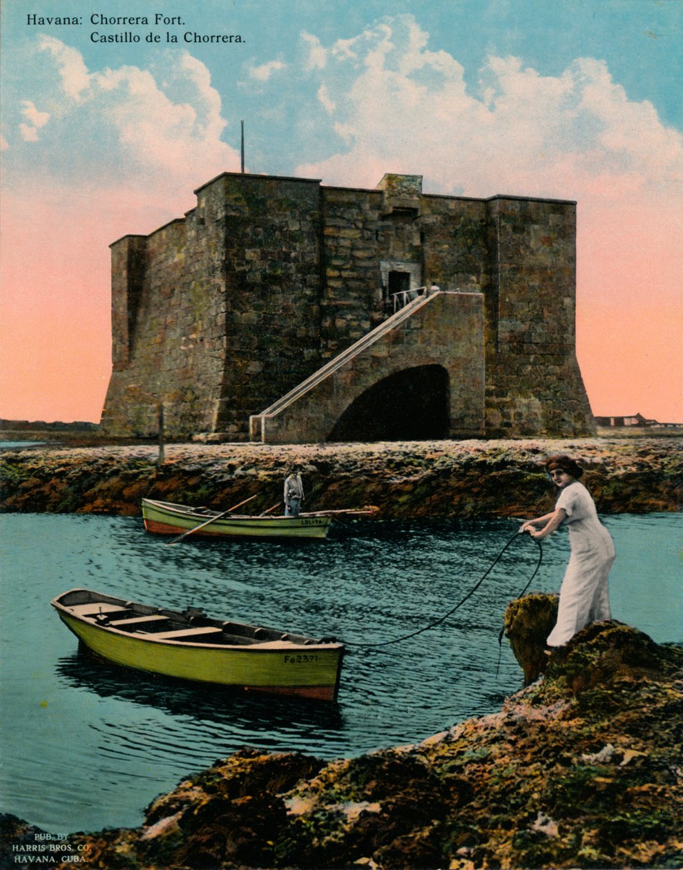 Torreon de la Chorrera，古巴哈瓦那，摄于1920年 作者 不明