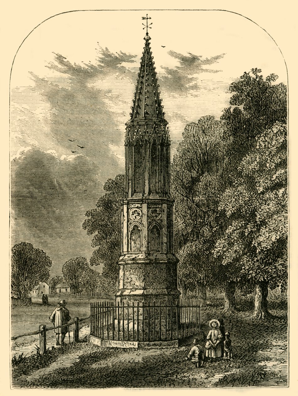 热刺高十字会（Tottenham High Cross），1820年，c1876年。 作者 不明