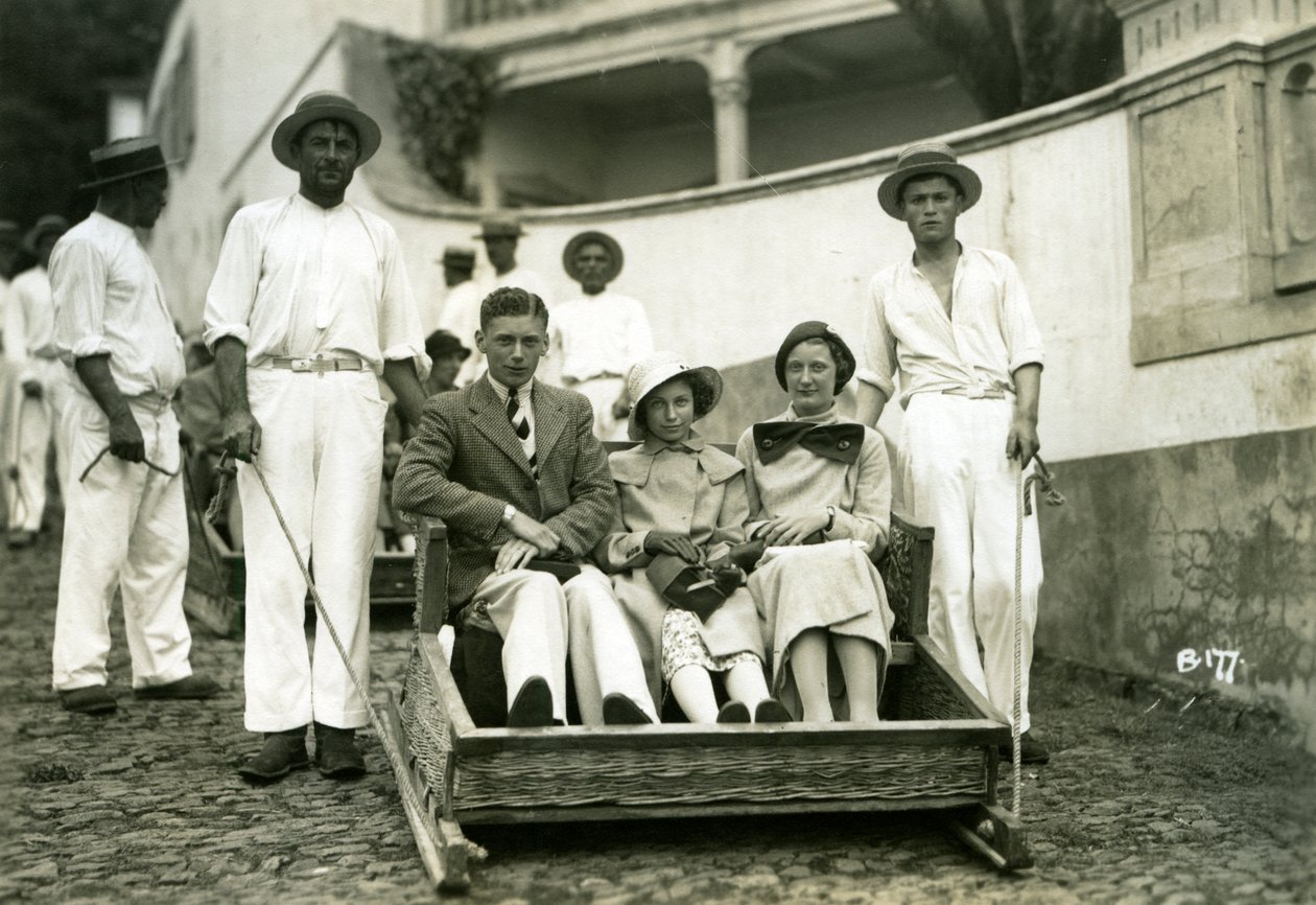 游客，马德拉，c1920s-c1940s 作者 不明