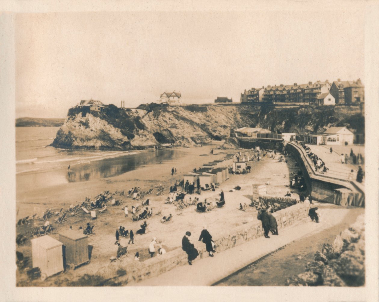 Towan海滩-纽基，1927年 作者 不明