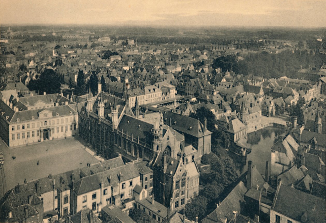 市政厅和全视图，c1910 作者 不明