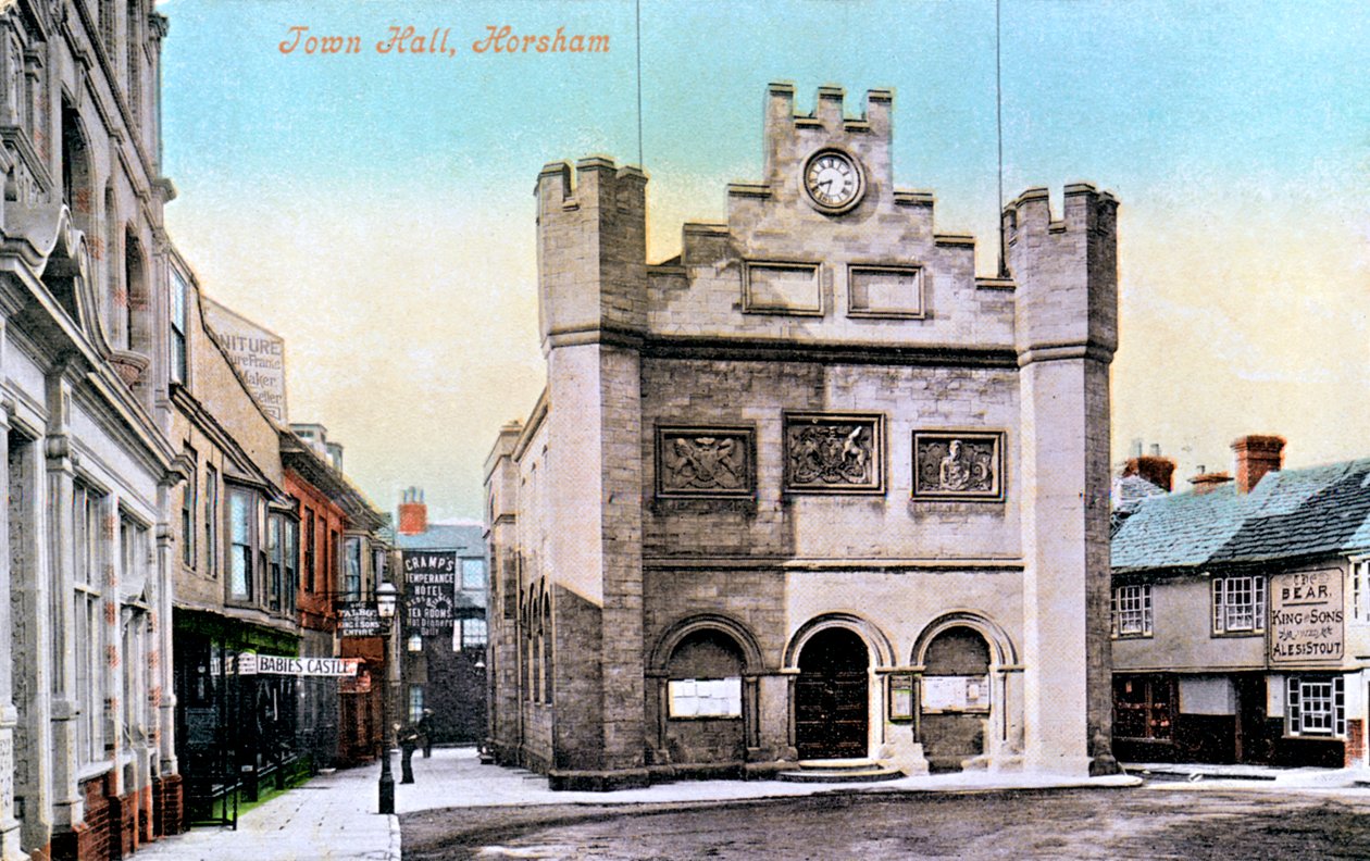 霍舍姆市政厅，1906年 作者 不明