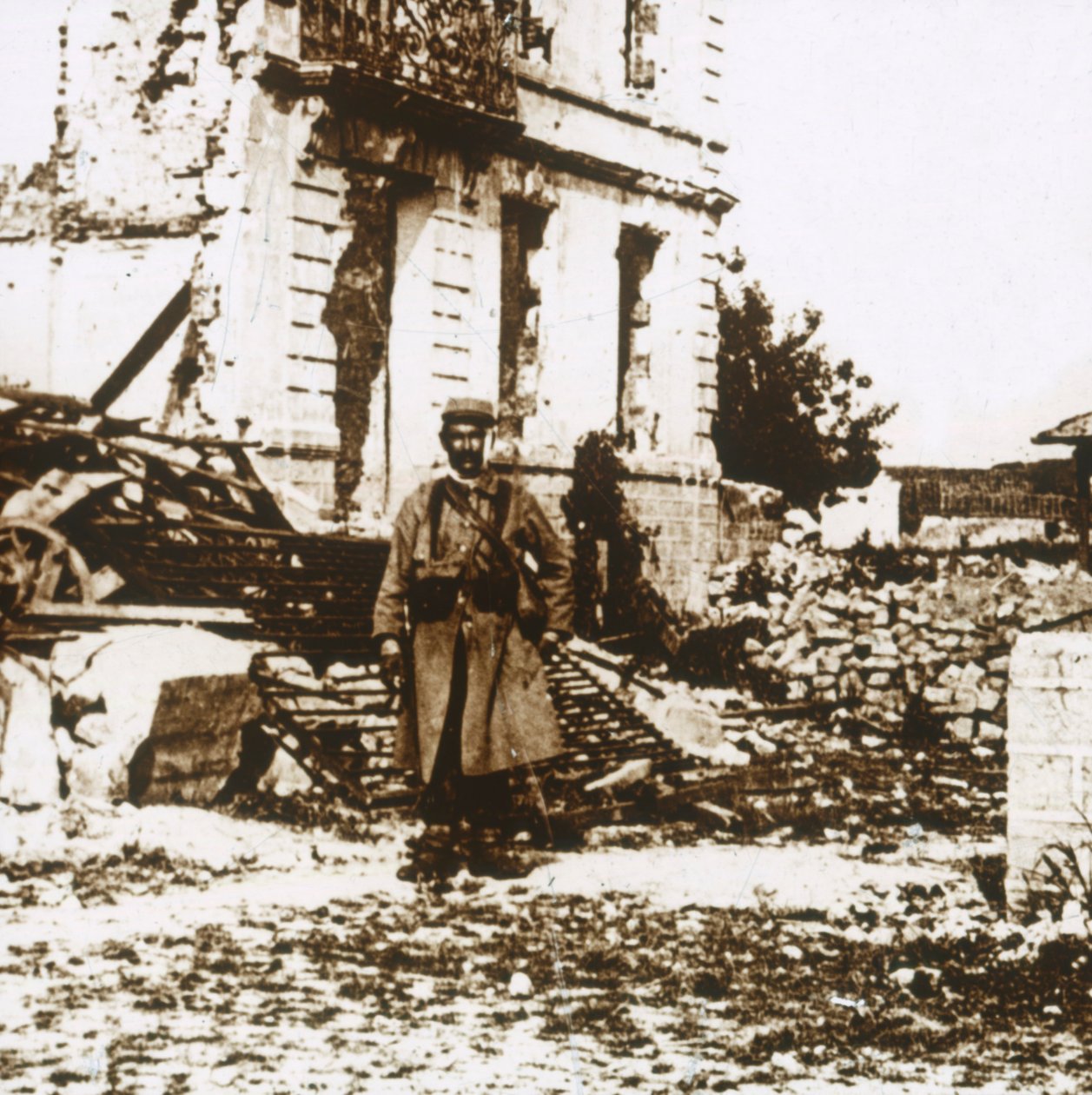 法国北部阿布勒-圣纳泽尔市政厅，c1914-c1918 作者 不明