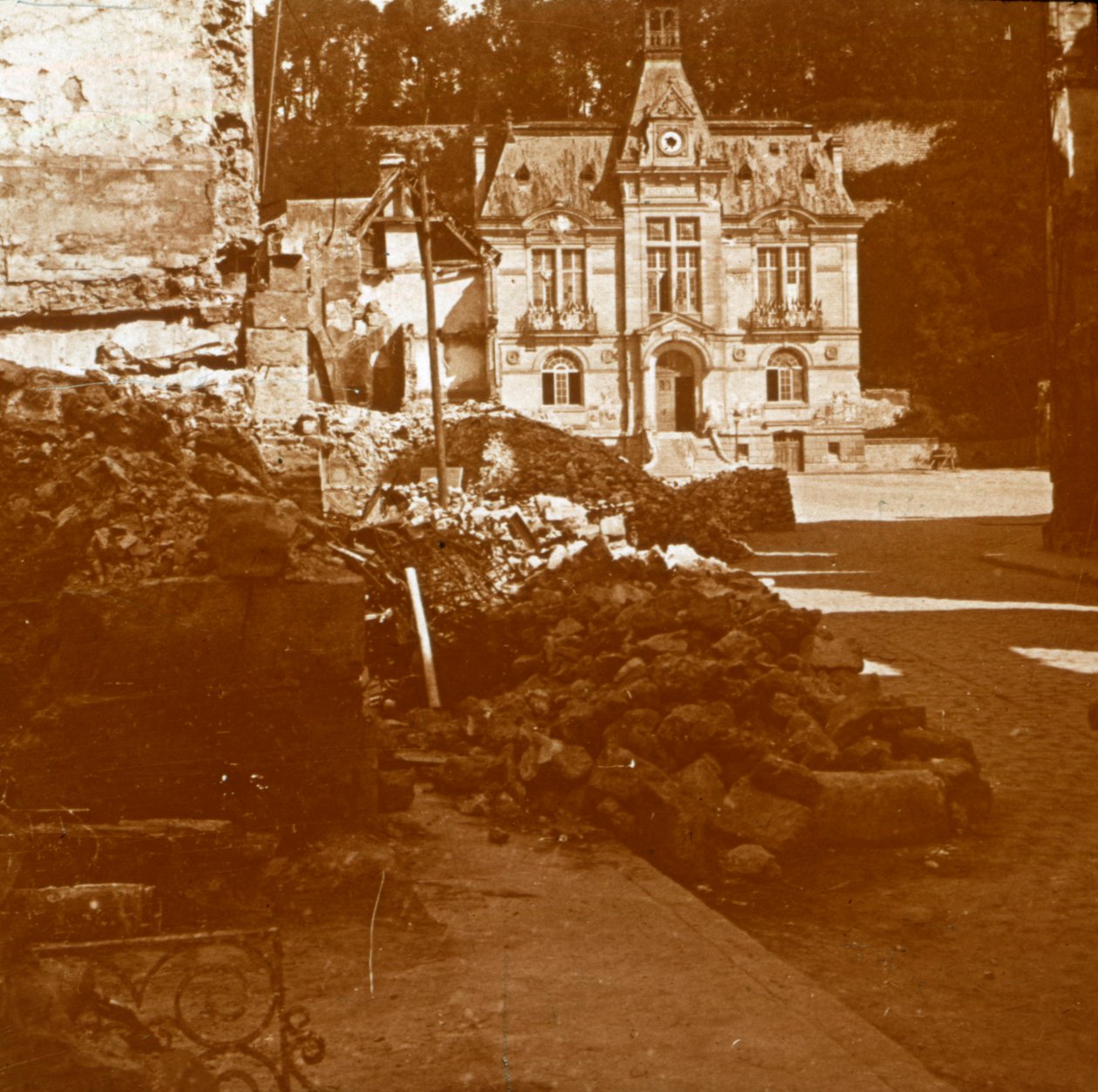 市政厅，蒂埃里城堡，法国，c1914-c1918 作者 不明