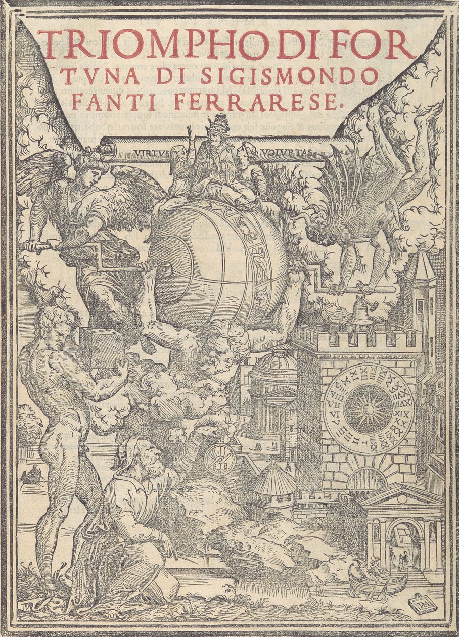 Triompho di Fortuna，1526年1月。 作者 不明