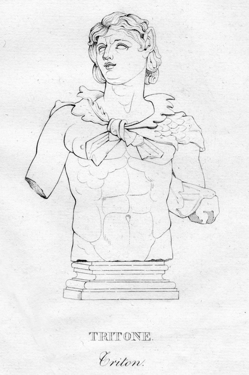 三通Triton，c1850 作者 不明