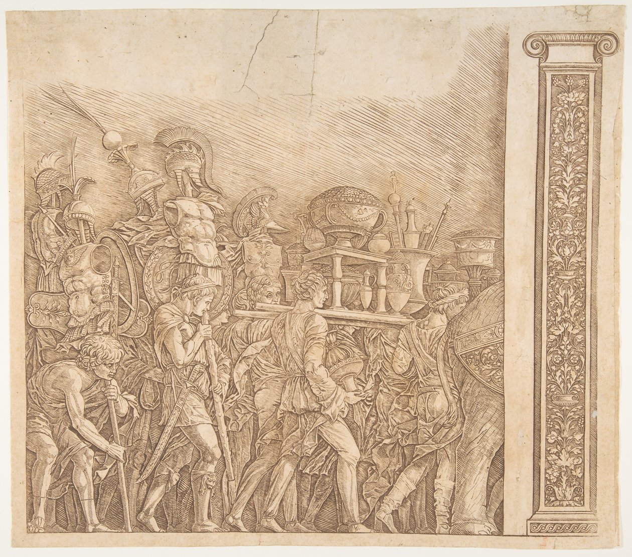 凯撒大帝（Caesar）的胜利：Corselet Bearers，ca。 1490。 作者 不明