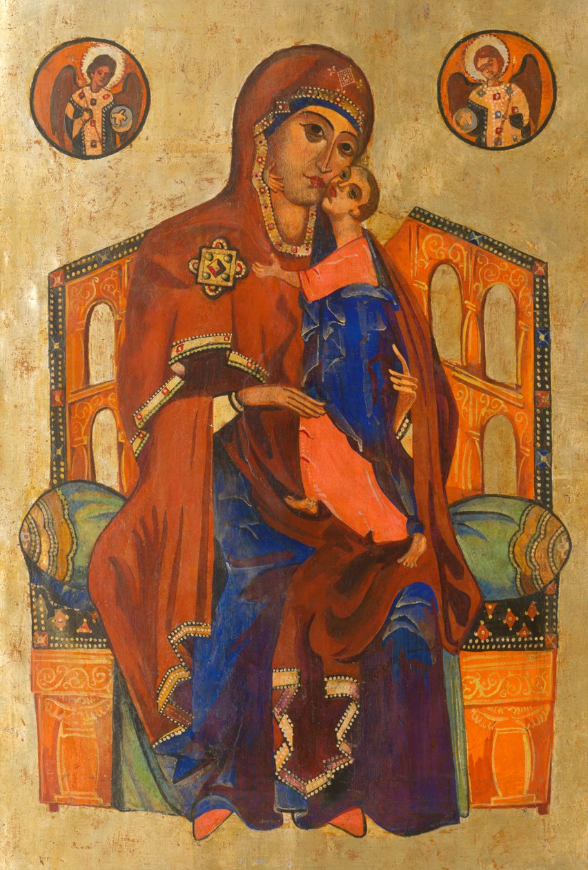 TróniacaBohorodička 作者 不明