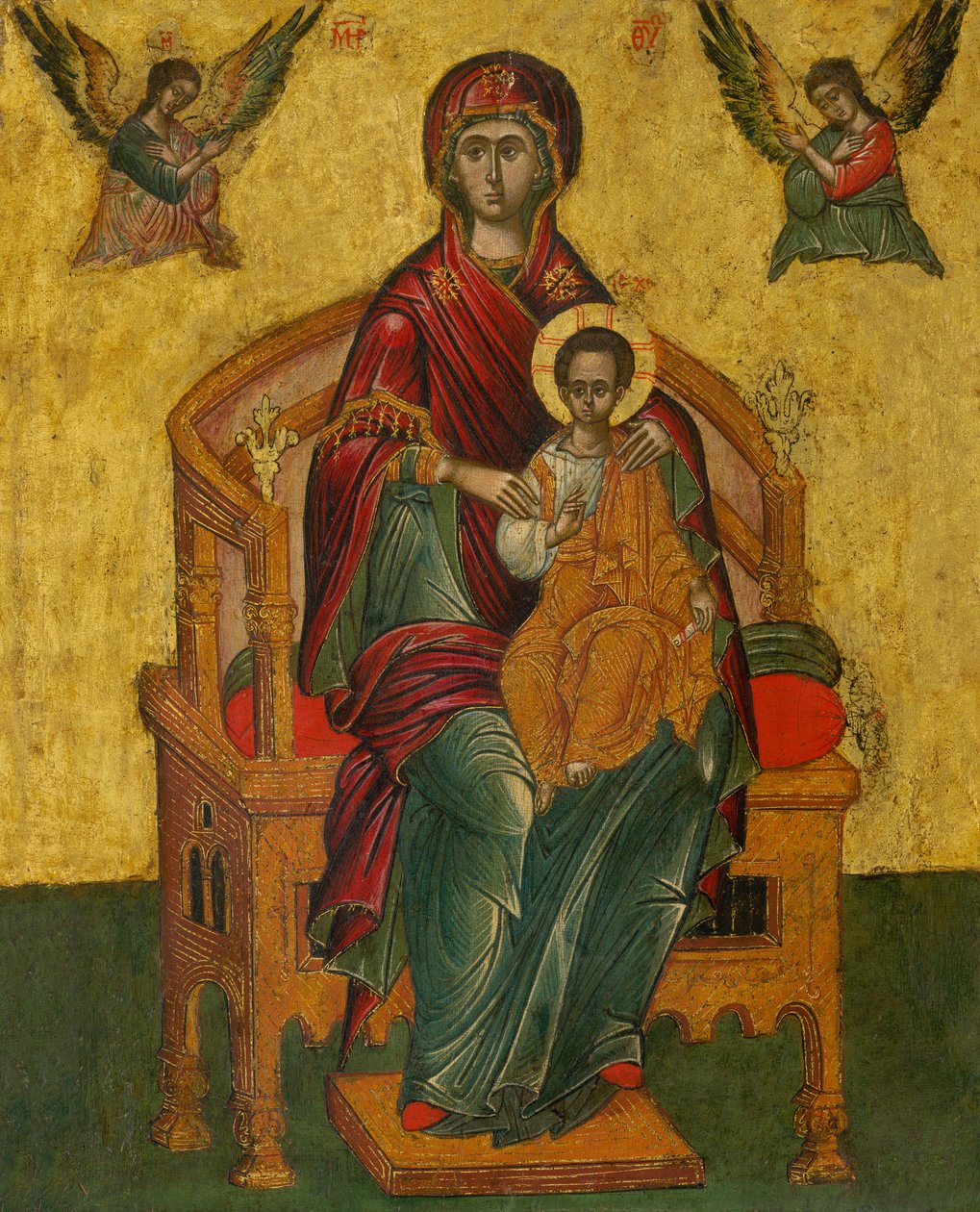 TróniacaBohorodička 作者 不明