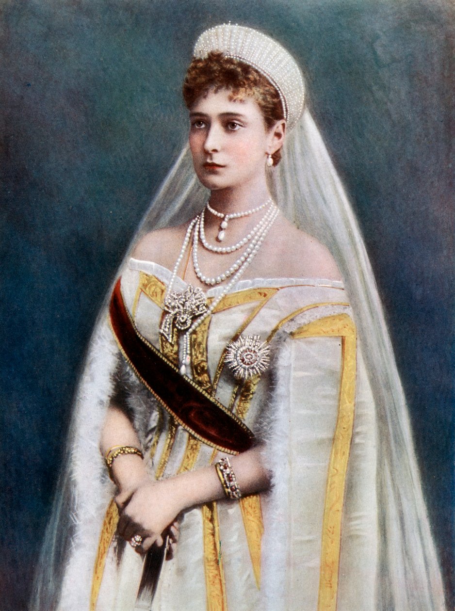 沙皇亚历山大（Tsarina Alexandra），俄罗斯皇后，19世纪末-20世纪初 作者 不明