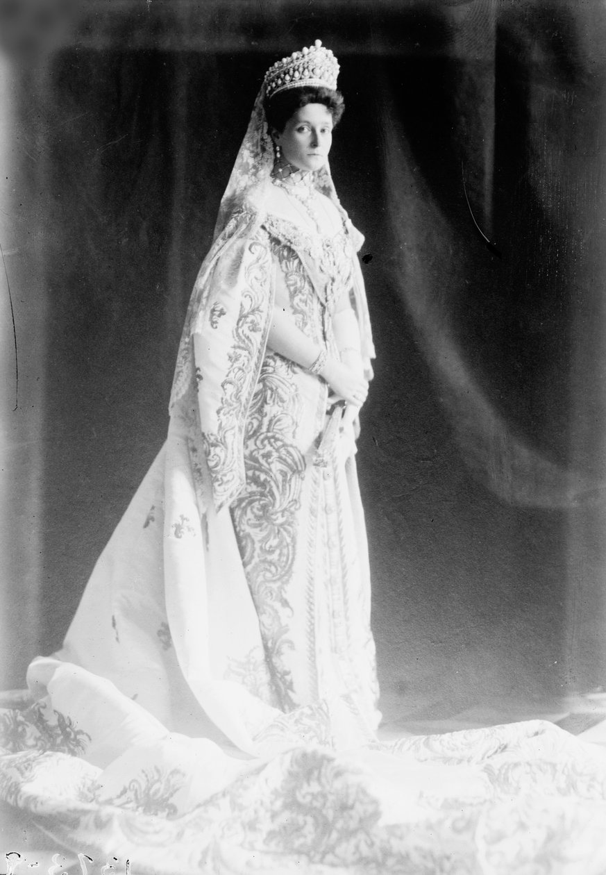 俄罗斯的沙皇亚历山大（Tsarina Alexandra），20世纪初 作者 不明