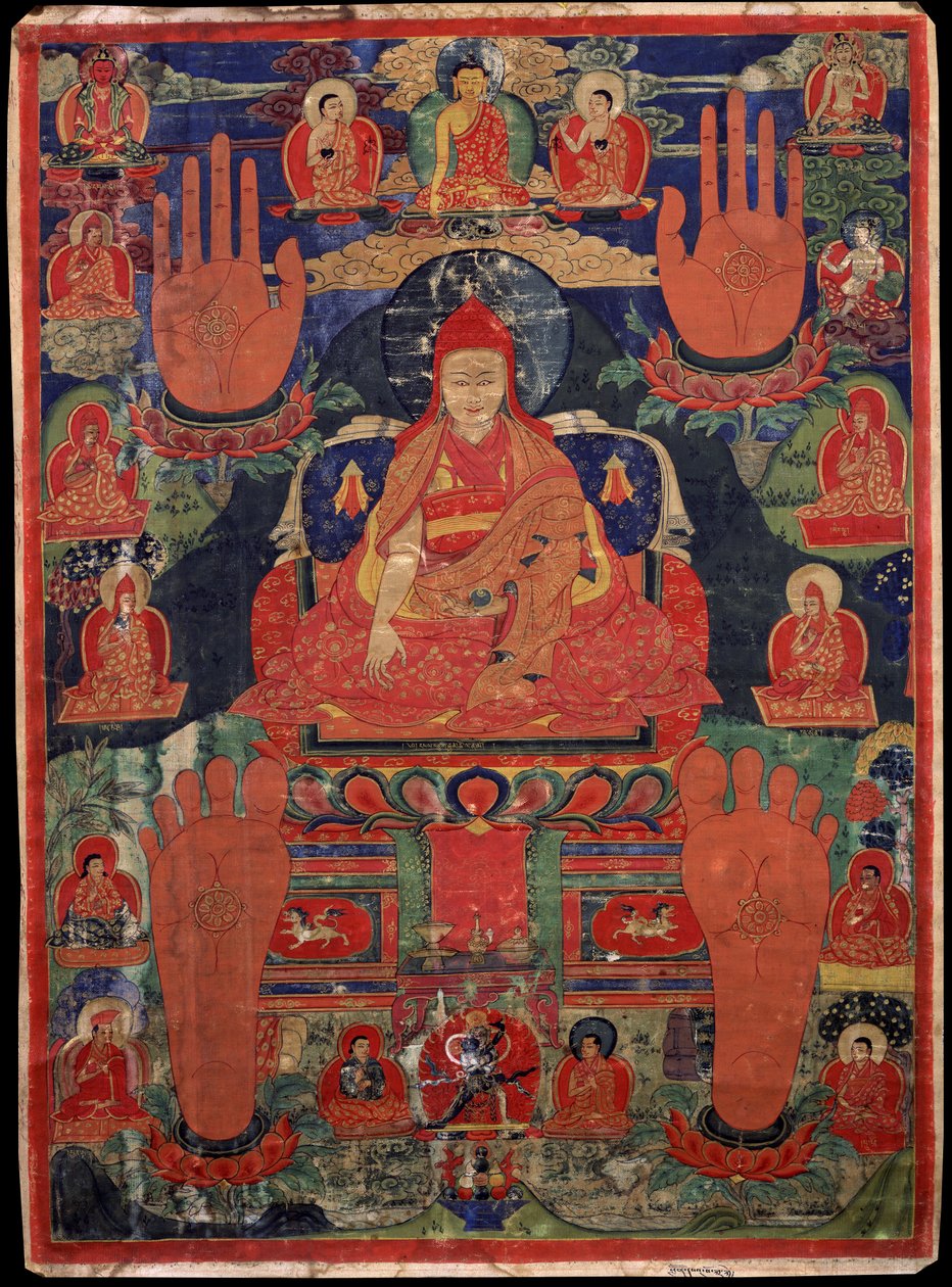 第三世巴沃仁波切祖嘉措（约 1567-1630 年） 作者 不明