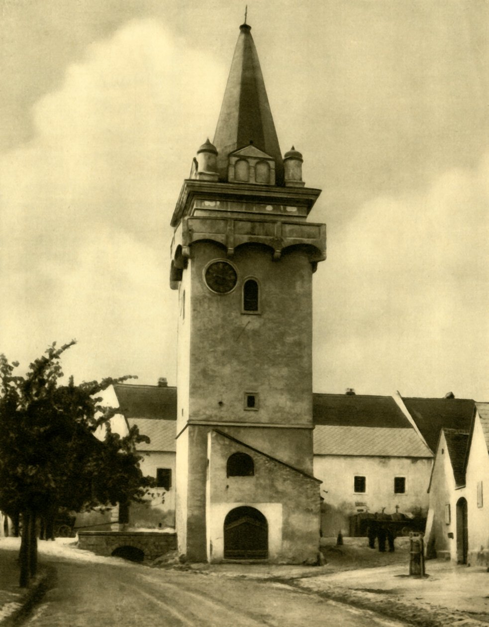 Turkenturm，Breitenbrunn，布尔根兰州，奥地利，c1935。 作者 不明