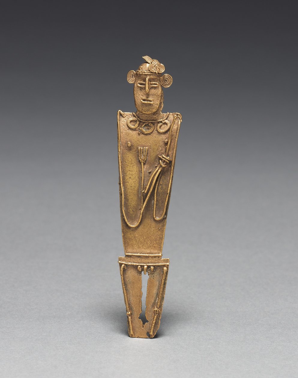 Tunjos Votive Offering Figurine，约900-1550。 作者 不明