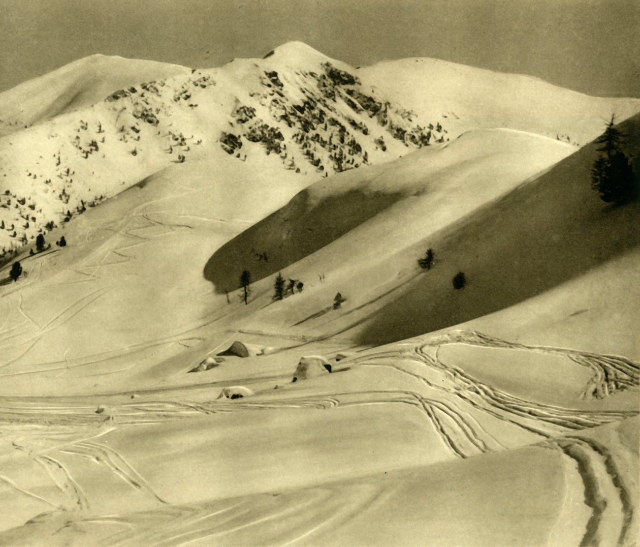 TurracherHöhe，约1938年。 作者 不明