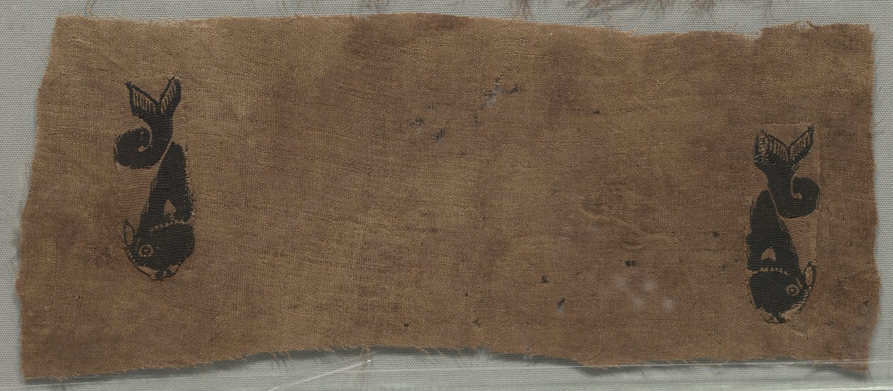 窗帘的两个片段：海豚，400到500 s。 作者 不明