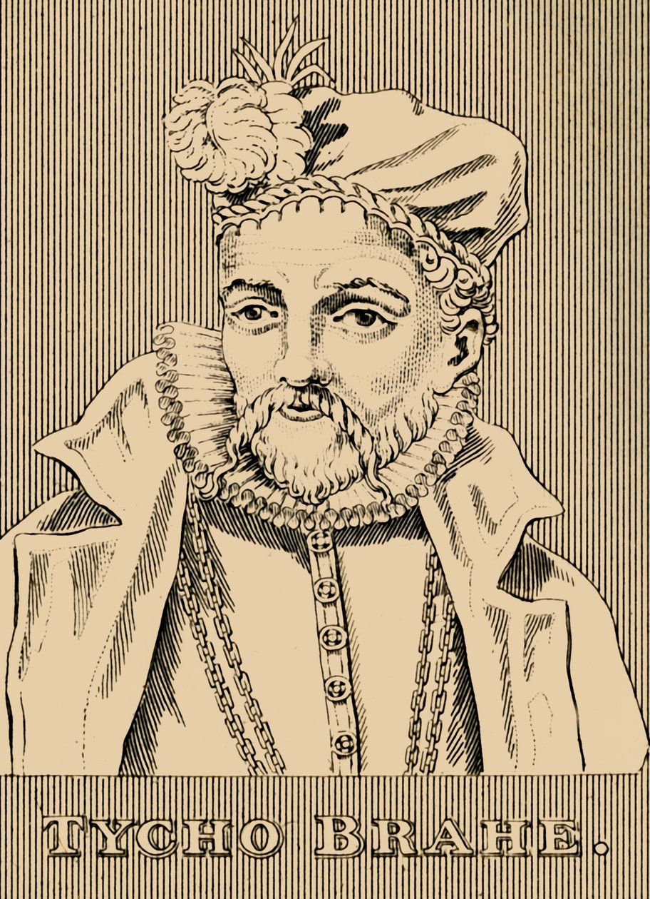 第谷·布拉赫（Tycho Brahe），1546-1601年，1830年。 作者 不明
