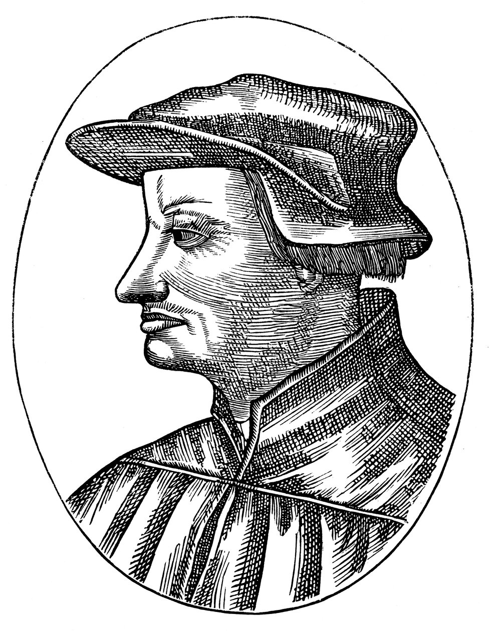 乌尔里希·茨温格里（Ulrich Zwingli），瑞士改革宗神圣，c1530 1581年 作者 不明