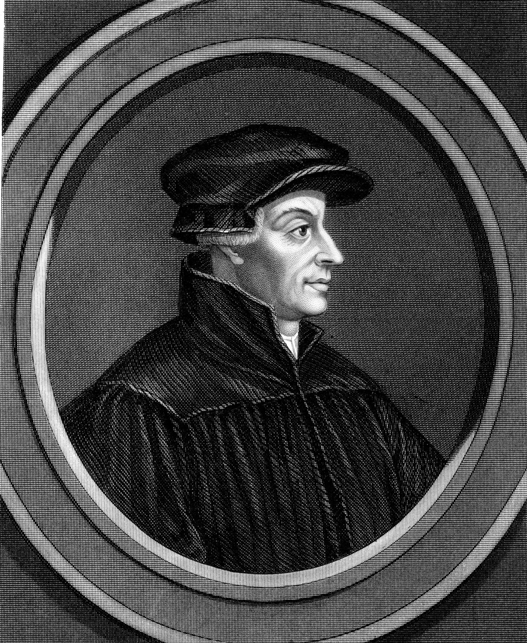 乌尔里希·茨温格里（Ulrich Zwingli），瑞士宗教改革时期，大约1530年1851年 作者 不明