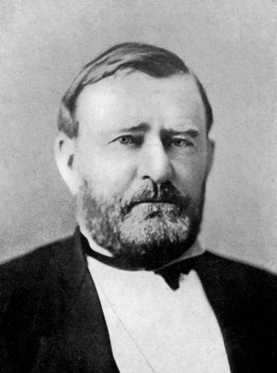 尤利西斯·格兰特（Ulysses S Grant），美国第18任总统，1933年 作者 不明