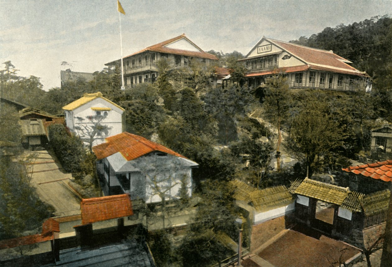 联合国饭店-京都饭店（Kioto），1900年。 作者 不明