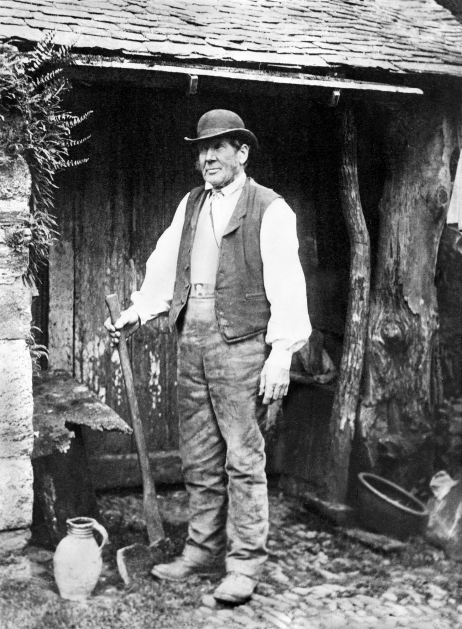 United Kingdom : A Devon Woodlander. c1890 作者 不明