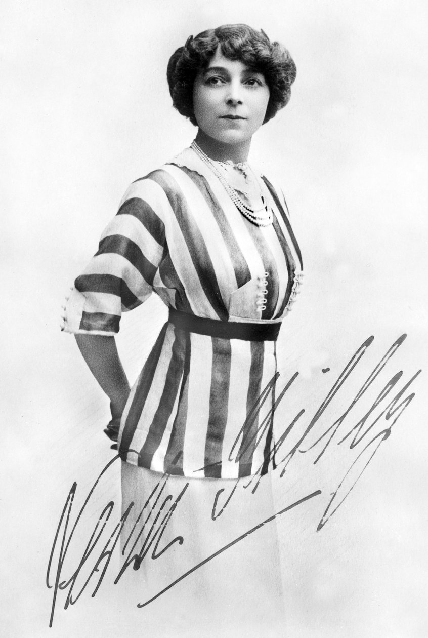 英国：Vesta Tilley - 约1904年 作者 不明