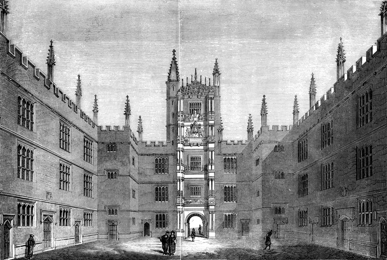 牛津大学，1849年 作者 不明