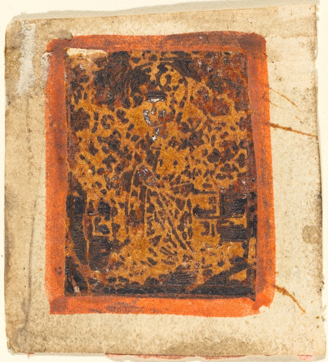 无名圣徒，约1480年。 作者 不明