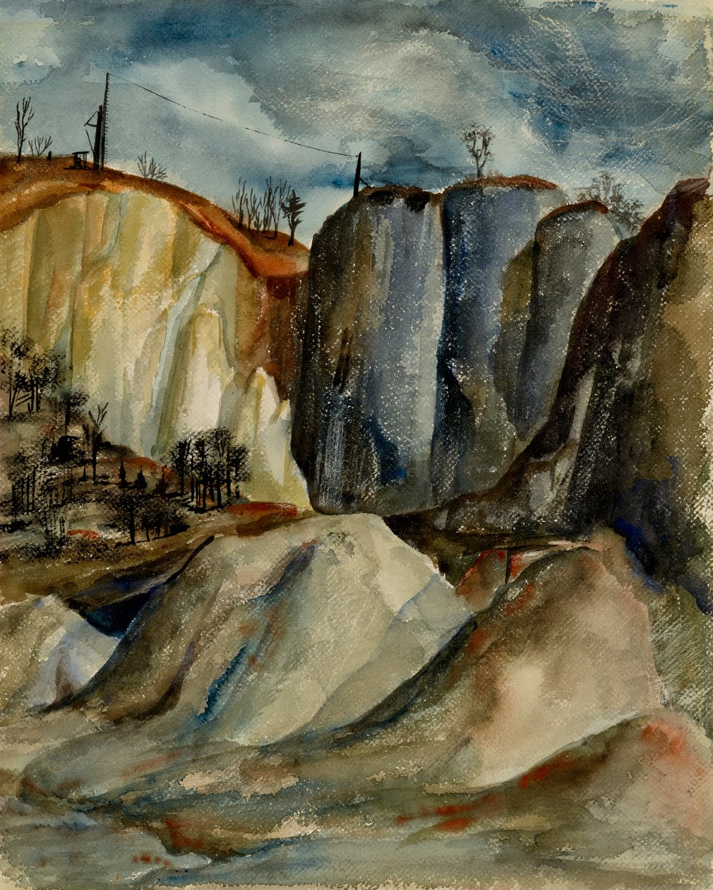 无题风景。 作者 不明