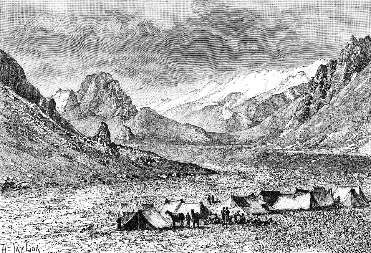 上卡拉卡什山谷，大约1890年 作者 不明