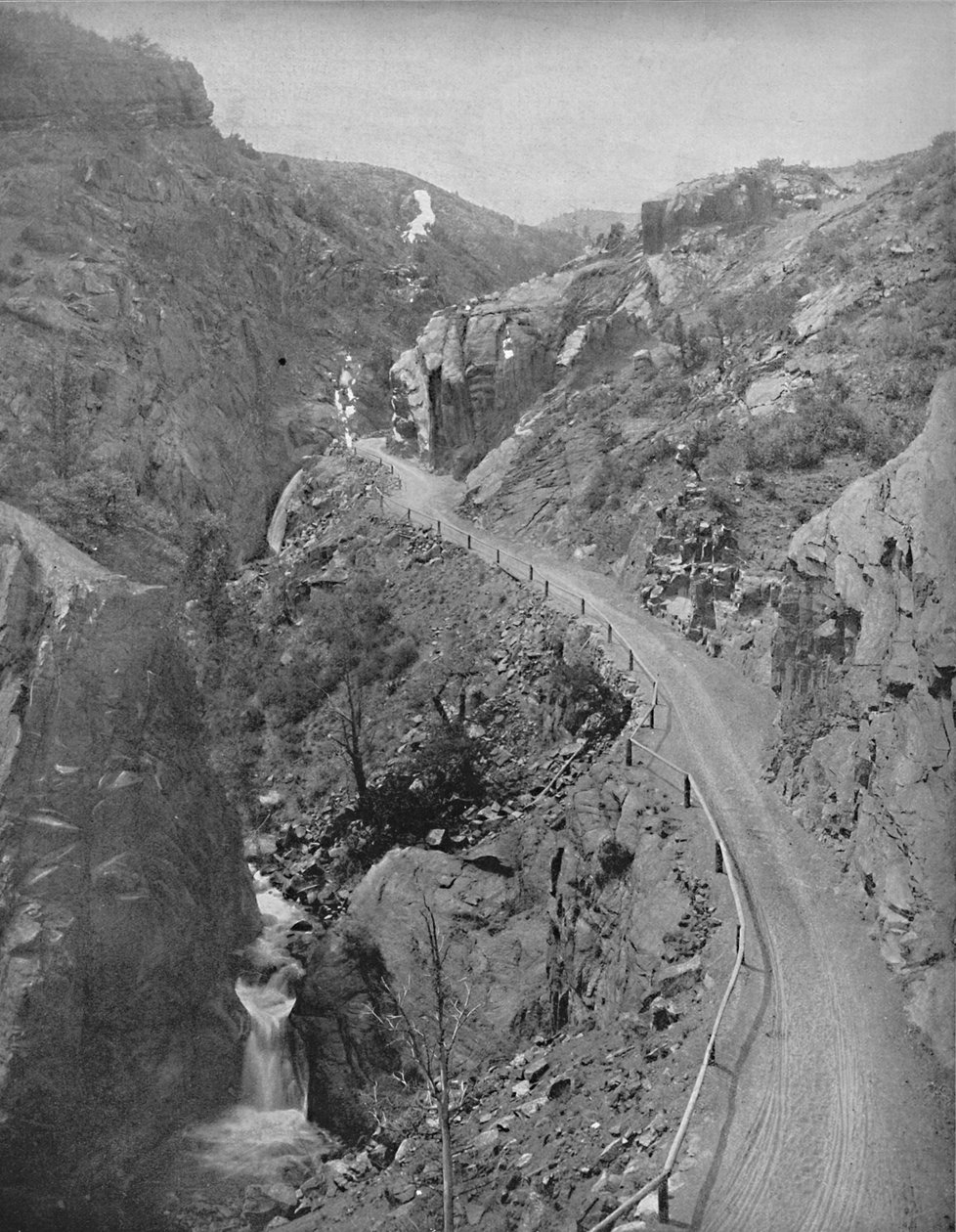 科罗拉多州Ute Pass，c1897年。 作者 不明