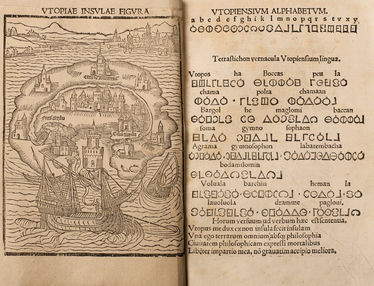 乌托邦（Thomas More），1516年 作者 不明