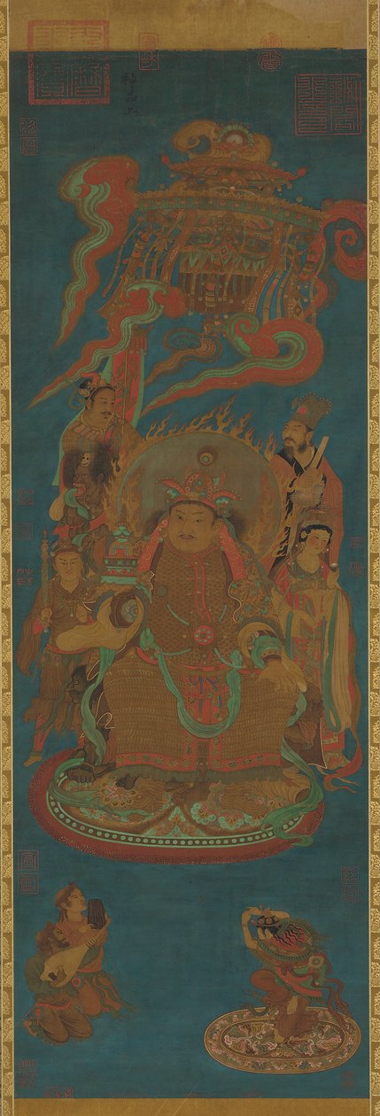维斯拉瓦那，北方守护王，元或明朝，14世纪。 作者 不明