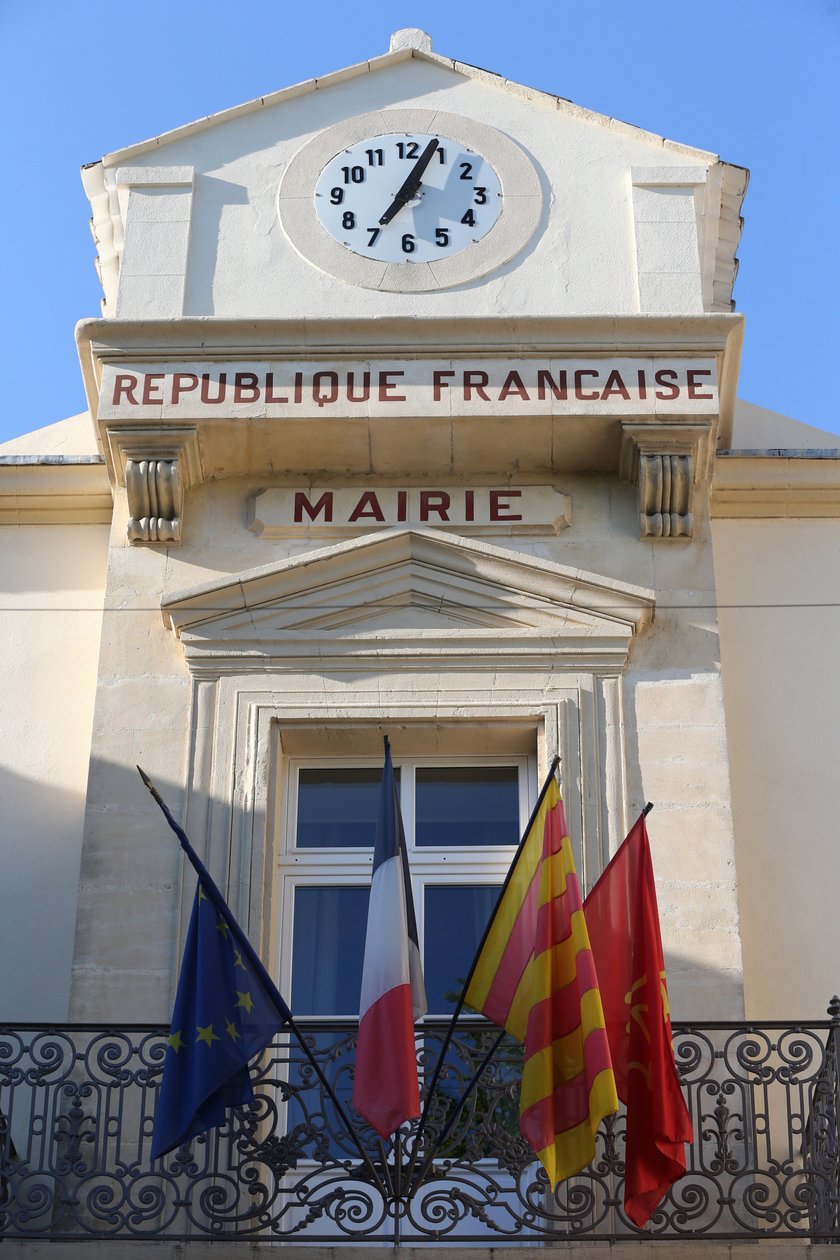 Vallabregues, city hall, Vallabregues, France 作者 不明