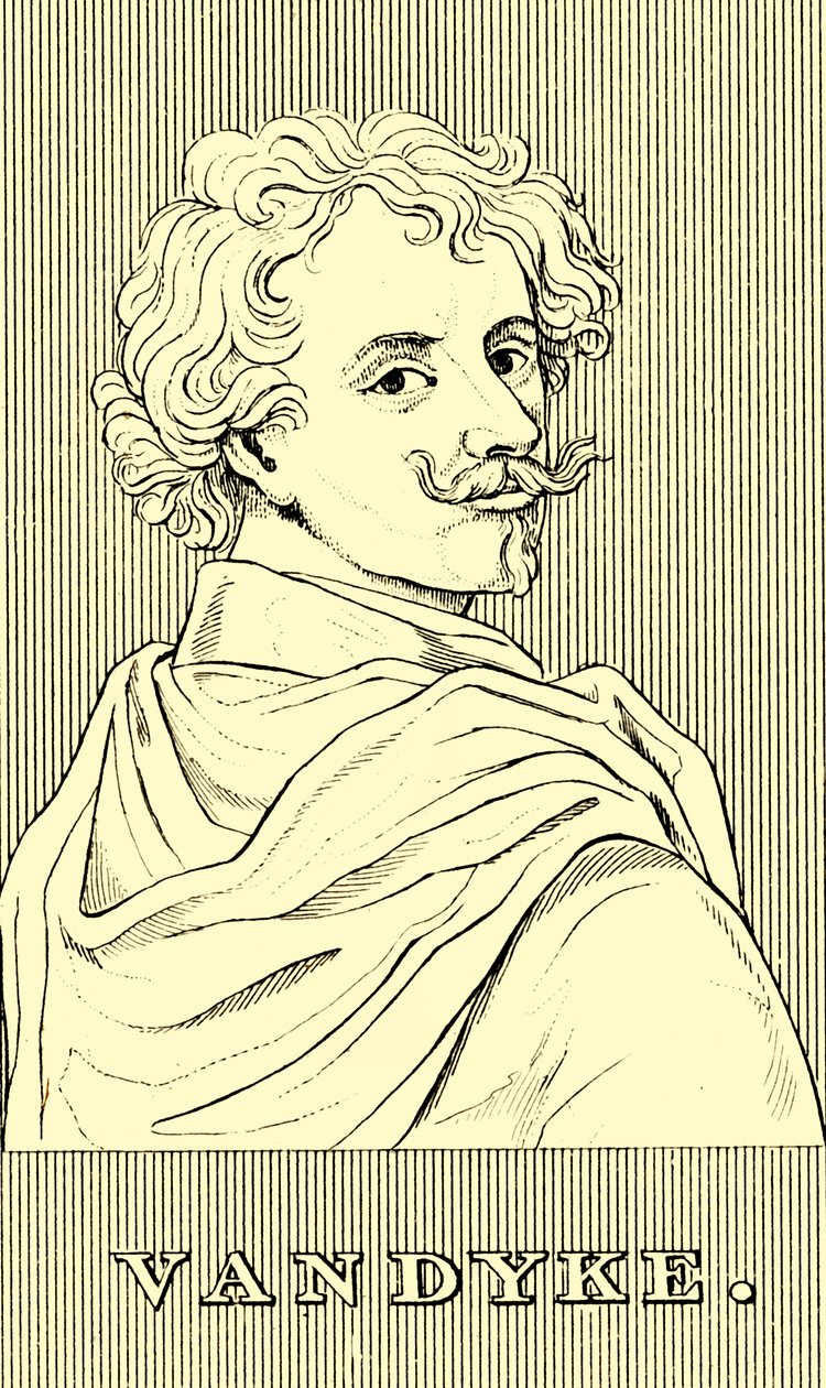 范·戴克（Van Dyke），1599-1641年，1830年。 作者 不明